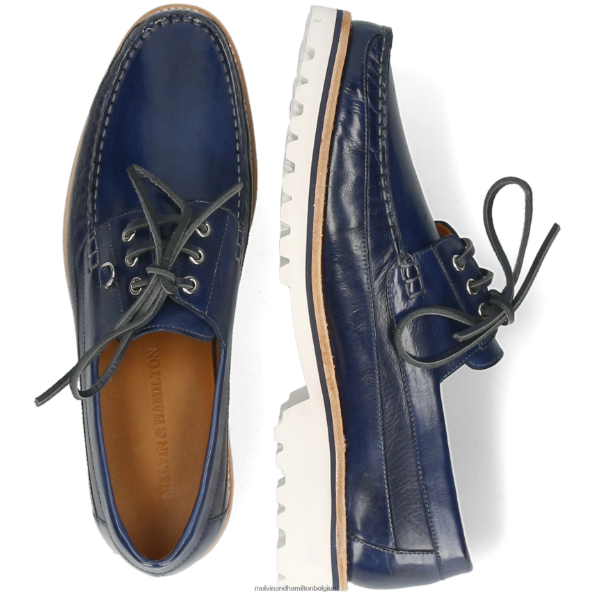 Melvin & Hamilton bootschoenen blauw Heren stof 6 V488DN708
