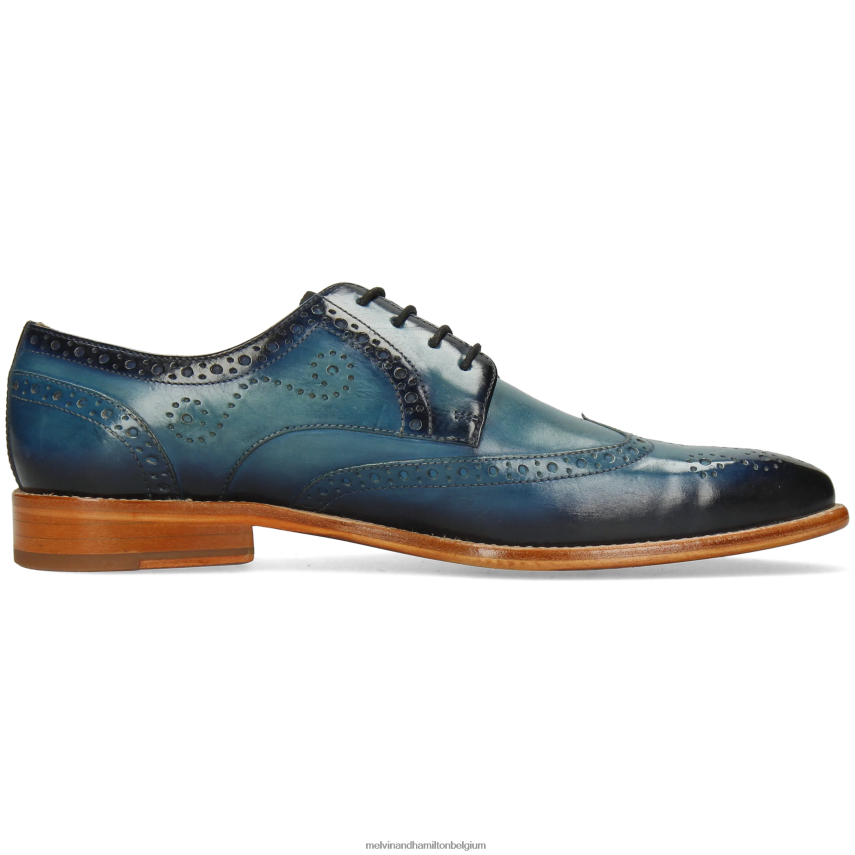 Melvin & Hamilton Derby-schoenen blauw Heren Dylan 2 V488DN483
