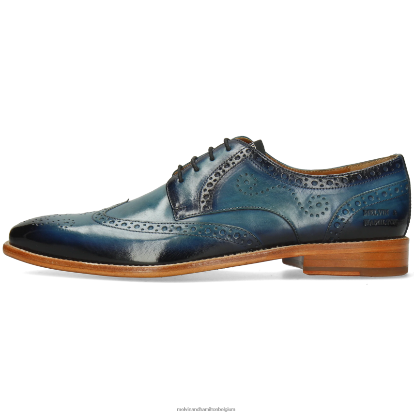 Melvin & Hamilton Derby-schoenen blauw Heren Dylan 2 V488DN483