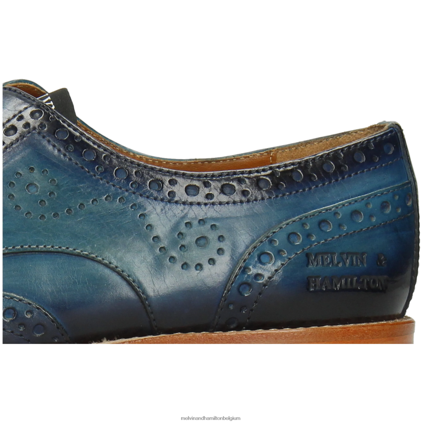 Melvin & Hamilton Derby-schoenen blauw Heren Dylan 2 V488DN483