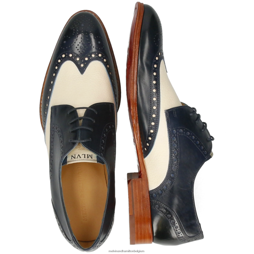 Melvin & Hamilton Derby-schoenen blauw Heren Kane 5 V488DN440