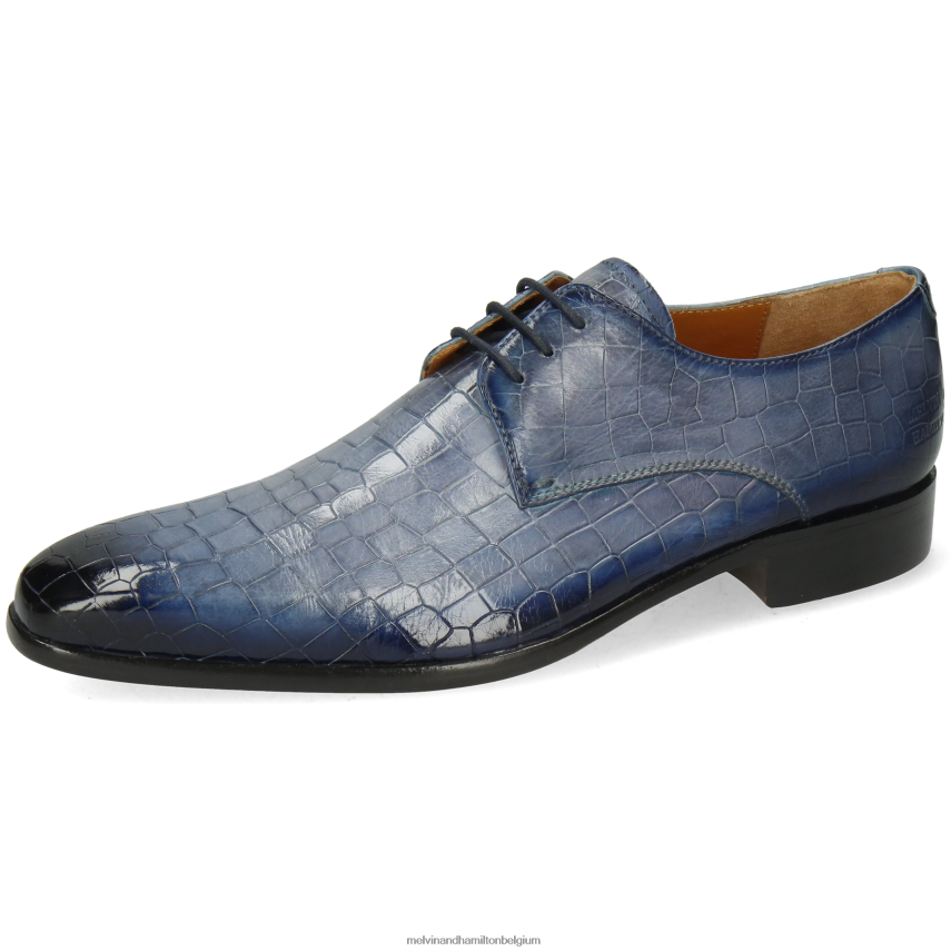 Melvin & Hamilton Derby-schoenen blauw Heren Lewis 13 V488DN527