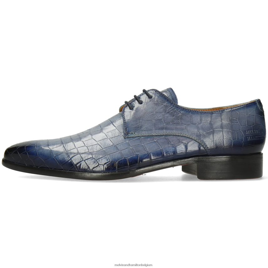 Melvin & Hamilton Derby-schoenen blauw Heren Lewis 13 V488DN527