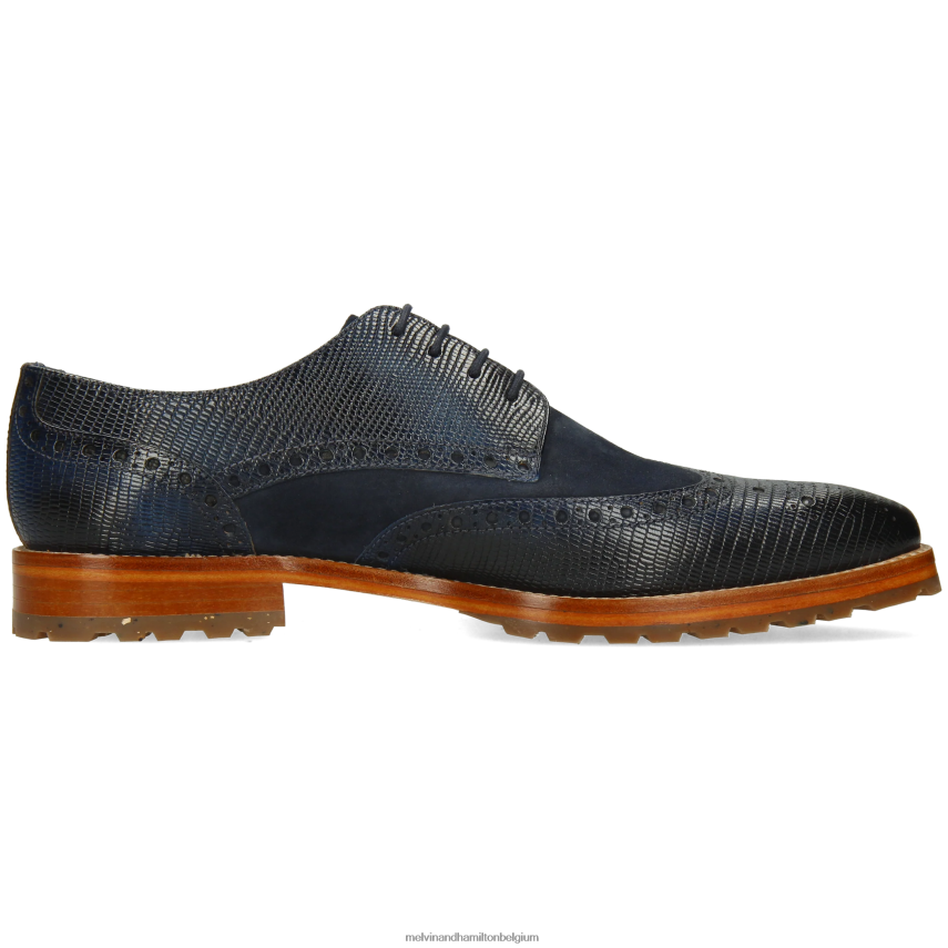 Melvin & Hamilton Derby-schoenen blauw Heren Maarten 15 V488DN421