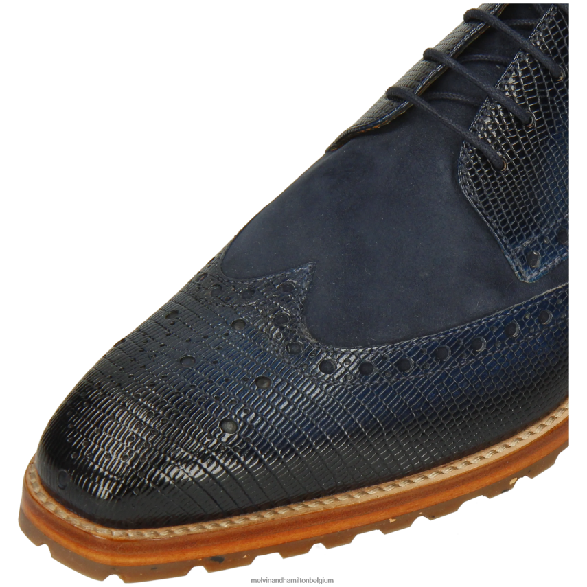Melvin & Hamilton Derby-schoenen blauw Heren Maarten 15 V488DN421