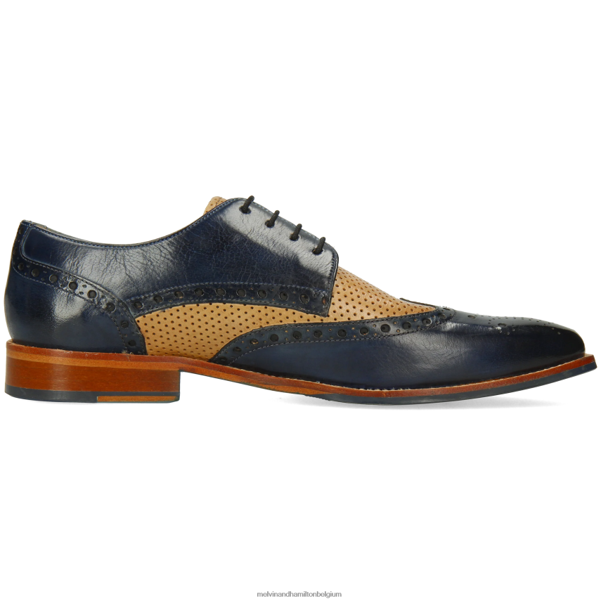 Melvin & Hamilton Derby-schoenen blauw Heren Maarten 15 V488DN450