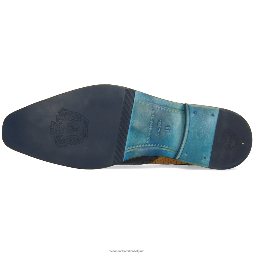 Melvin & Hamilton Derby-schoenen blauw Heren Maarten 15 V488DN450