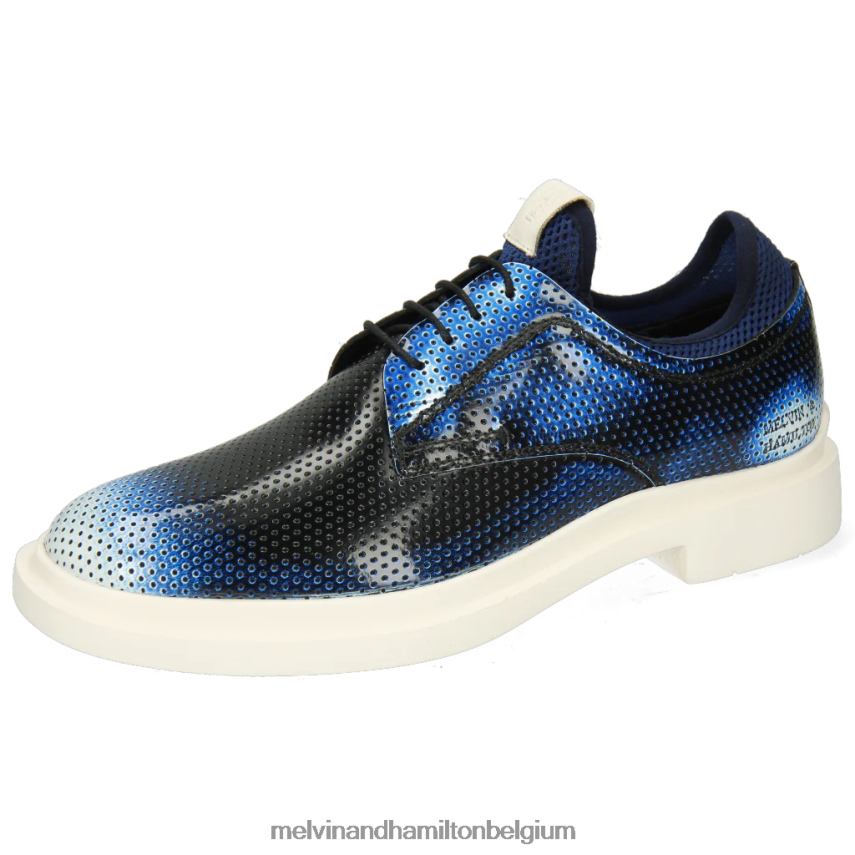 Melvin & Hamilton Derby-schoenen blauw Heren Ron 1 V488DN535