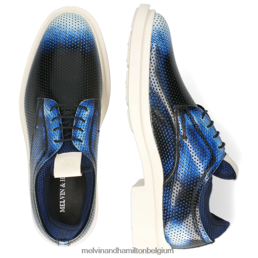 Melvin & Hamilton Derby-schoenen blauw Heren Ron 1 V488DN535