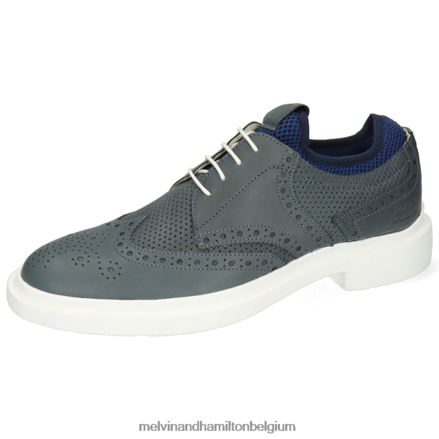 Melvin & Hamilton Derby-schoenen blauw Heren Ron 2 V488DN521