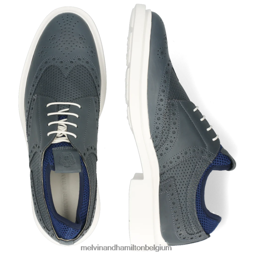 Melvin & Hamilton Derby-schoenen blauw Heren Ron 2 V488DN521