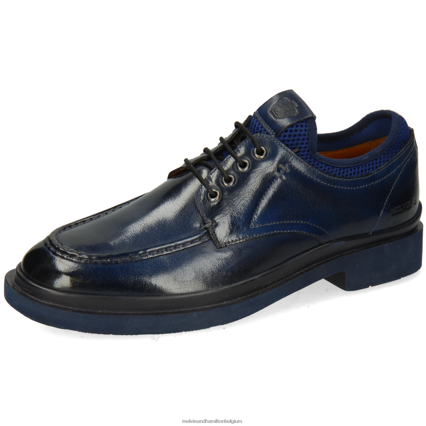 Melvin & Hamilton Derby-schoenen blauw Heren Ron 4 V488DN452