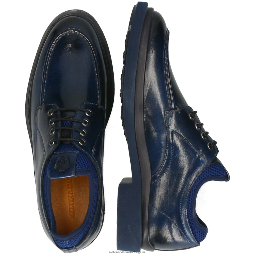 Melvin & Hamilton Derby-schoenen blauw Heren Ron 4 V488DN452