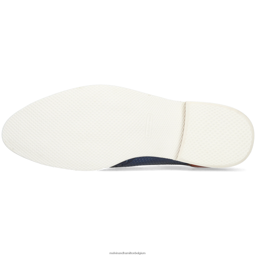 Melvin & Hamilton Derby-schoenen blauw Heren Schot 2 V488DN512