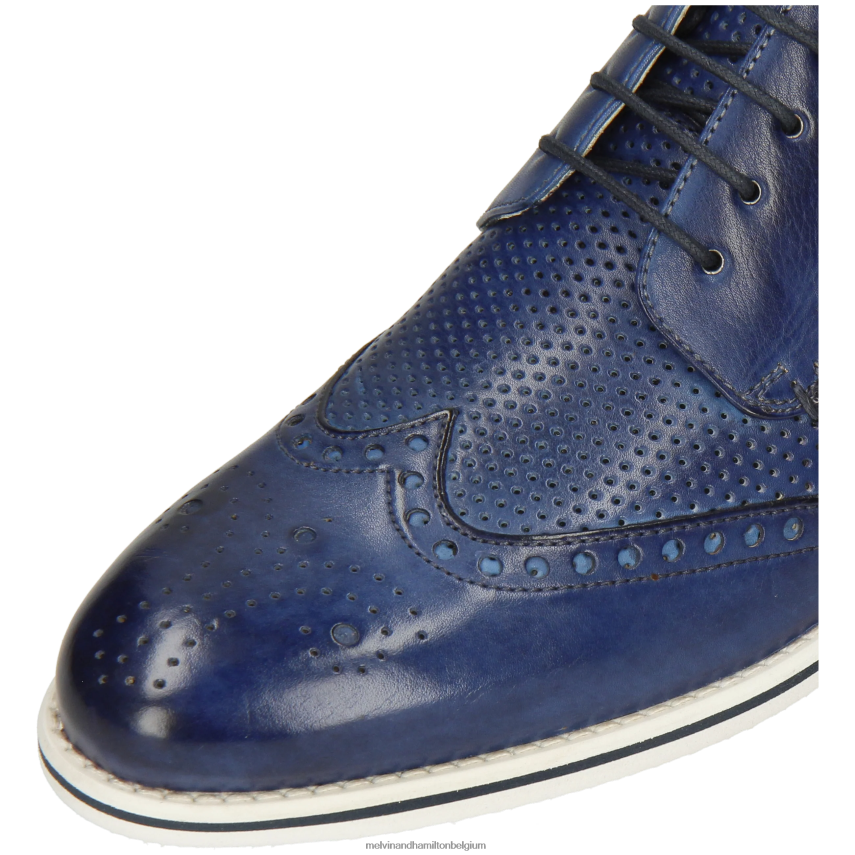 Melvin & Hamilton Derby-schoenen blauw Heren Schot 2 V488DN512