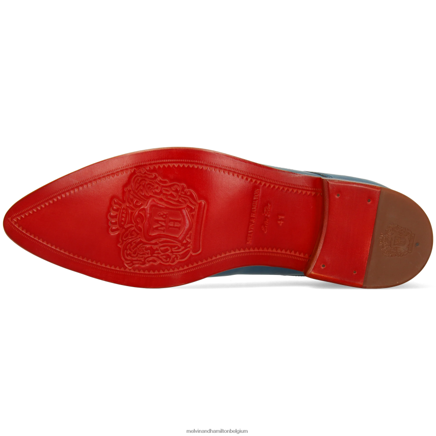 Melvin & Hamilton Derby-schoenen blauw Heren Ton 36 V488DN503