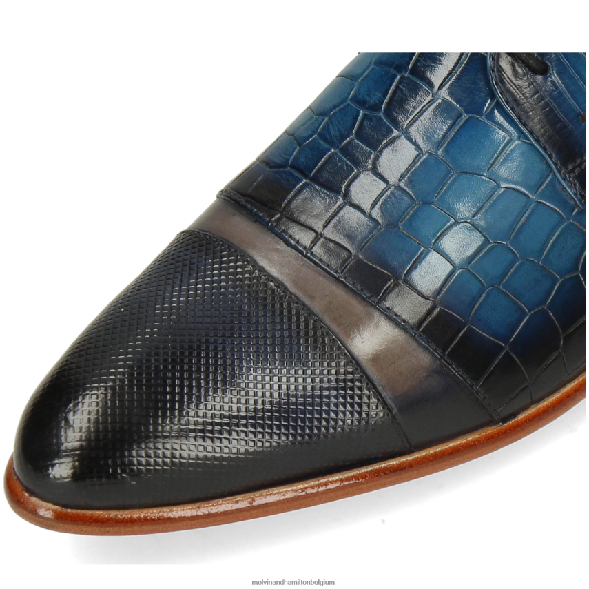 Melvin & Hamilton Derby-schoenen blauw Heren Ton 39 V488DN543