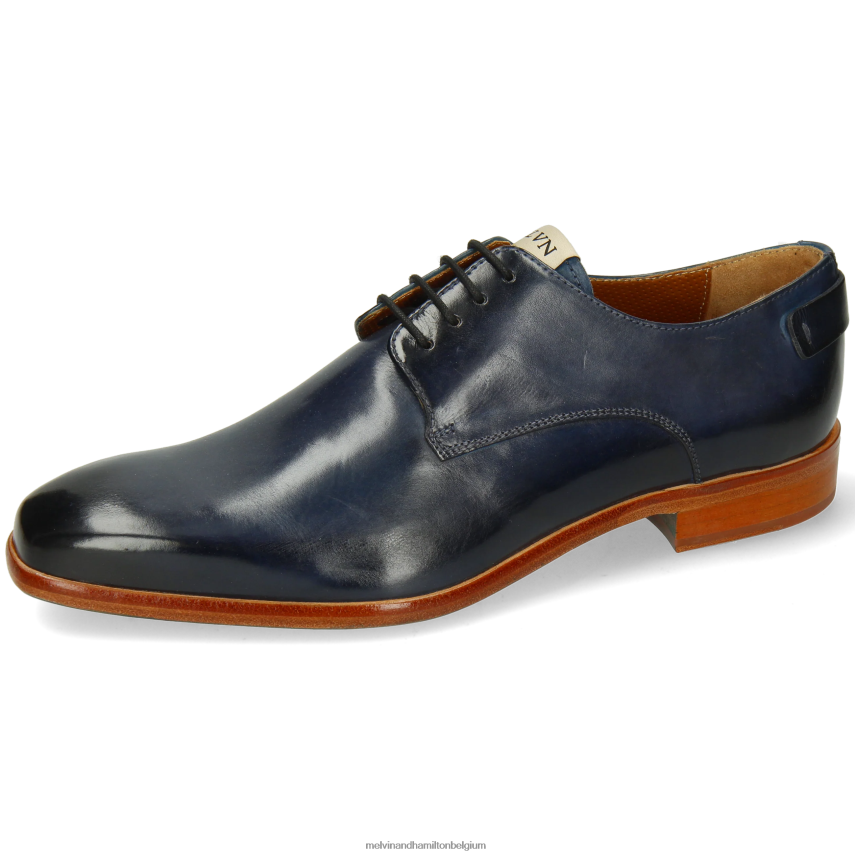 Melvin & Hamilton Derby-schoenen blauw Heren band 1 V488DN410
