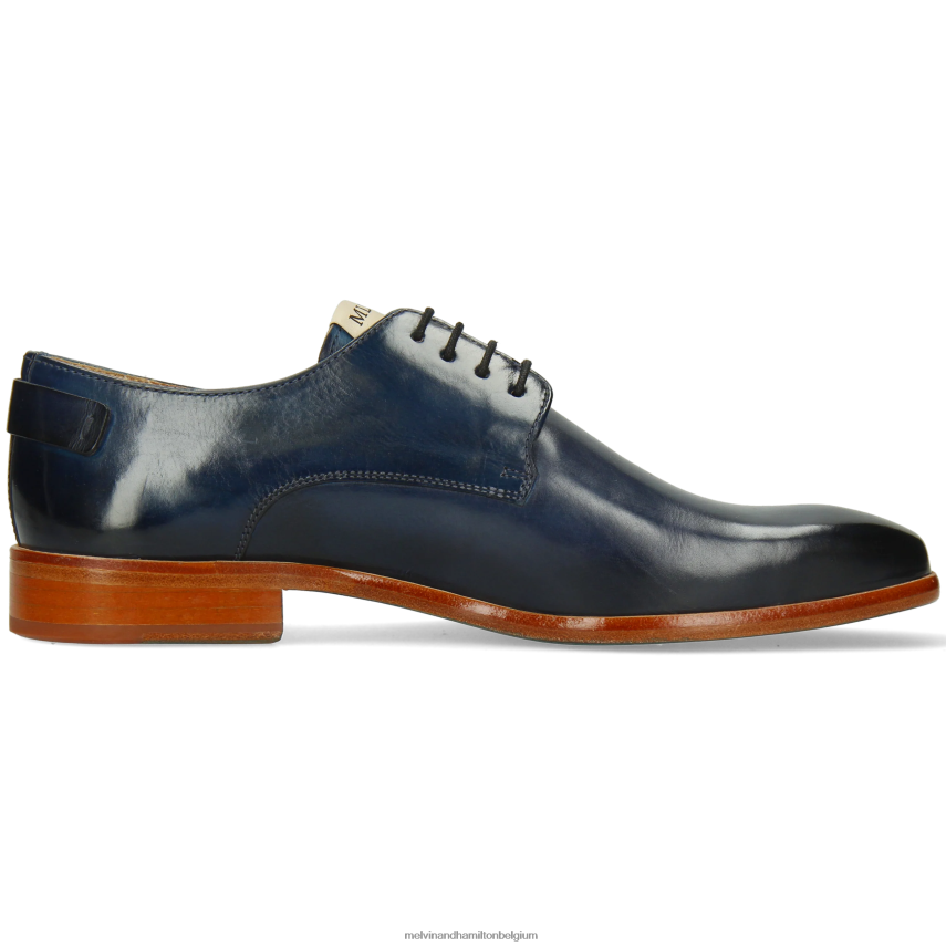 Melvin & Hamilton Derby-schoenen blauw Heren band 1 V488DN410