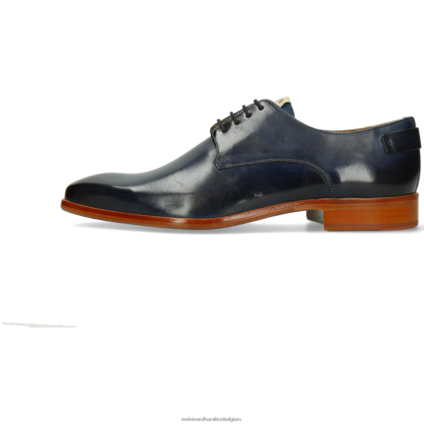 Melvin & Hamilton Derby-schoenen blauw Heren band 1 V488DN410