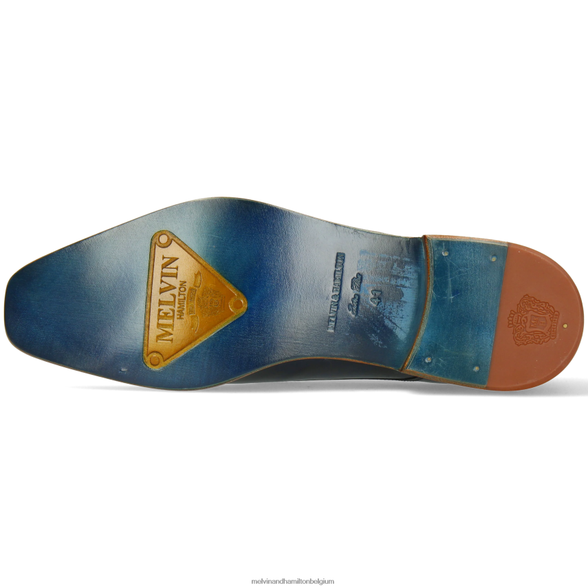 Melvin & Hamilton Derby-schoenen blauw Heren band 1 V488DN410