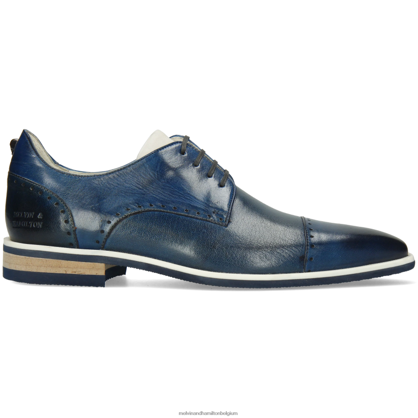 Melvin & Hamilton Derby-schoenen blauw Heren dave 1 V488DN552
