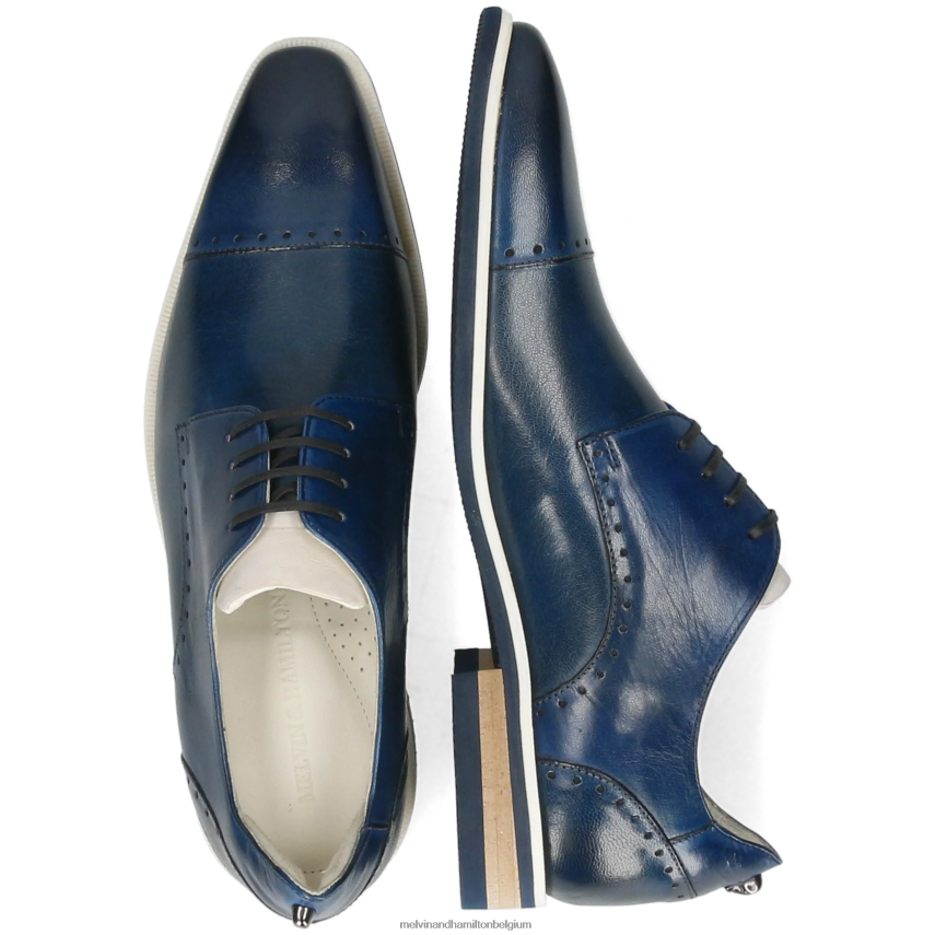 Melvin & Hamilton Derby-schoenen blauw Heren dave 1 V488DN552