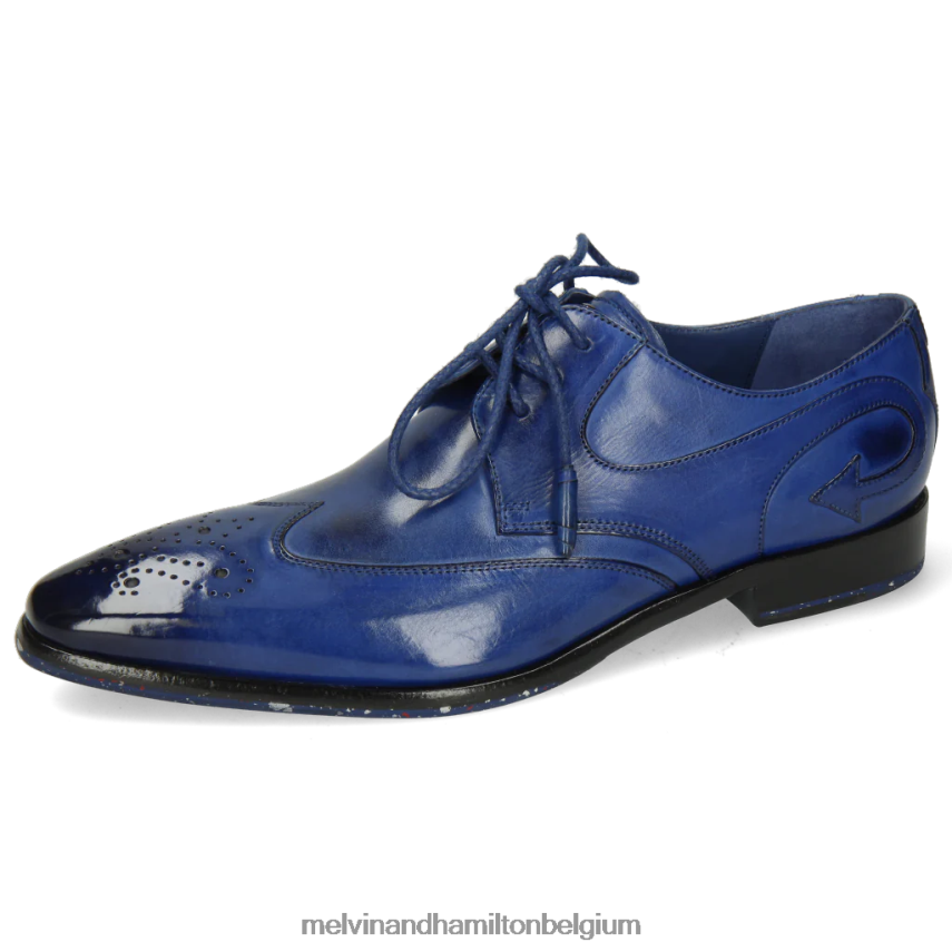Melvin & Hamilton Derby-schoenen blauw Heren elvis 63 V488DN556