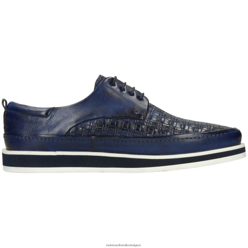 Melvin & Hamilton Derby-schoenen blauw Heren harry 1 V488DN524
