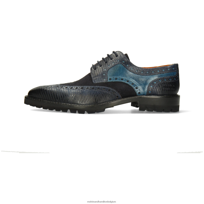 Melvin & Hamilton Derby-schoenen blauw Heren marvin 1 V488DN379