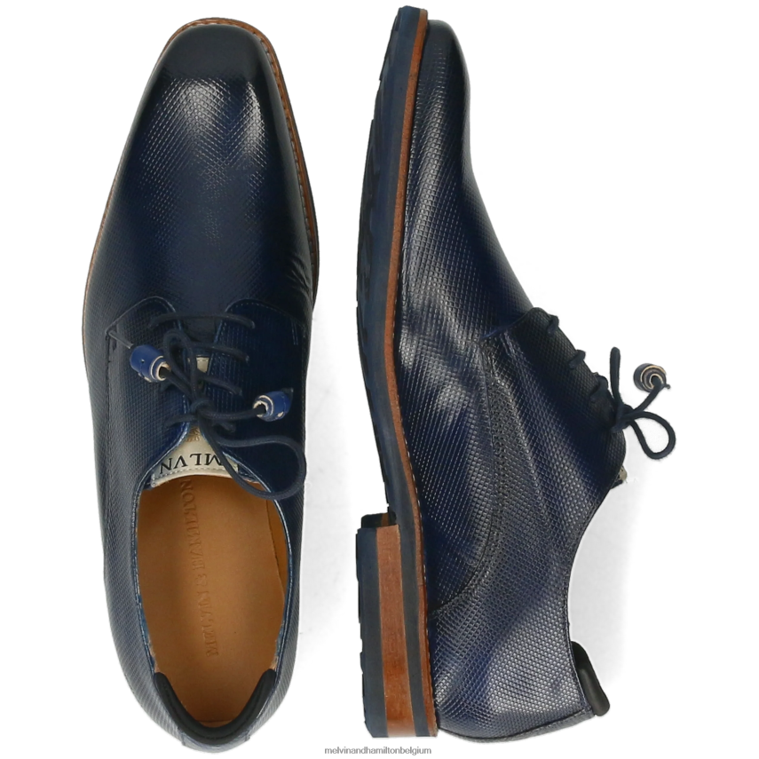 Melvin & Hamilton Derby-schoenen blauw Heren ryder 1 V488DN402