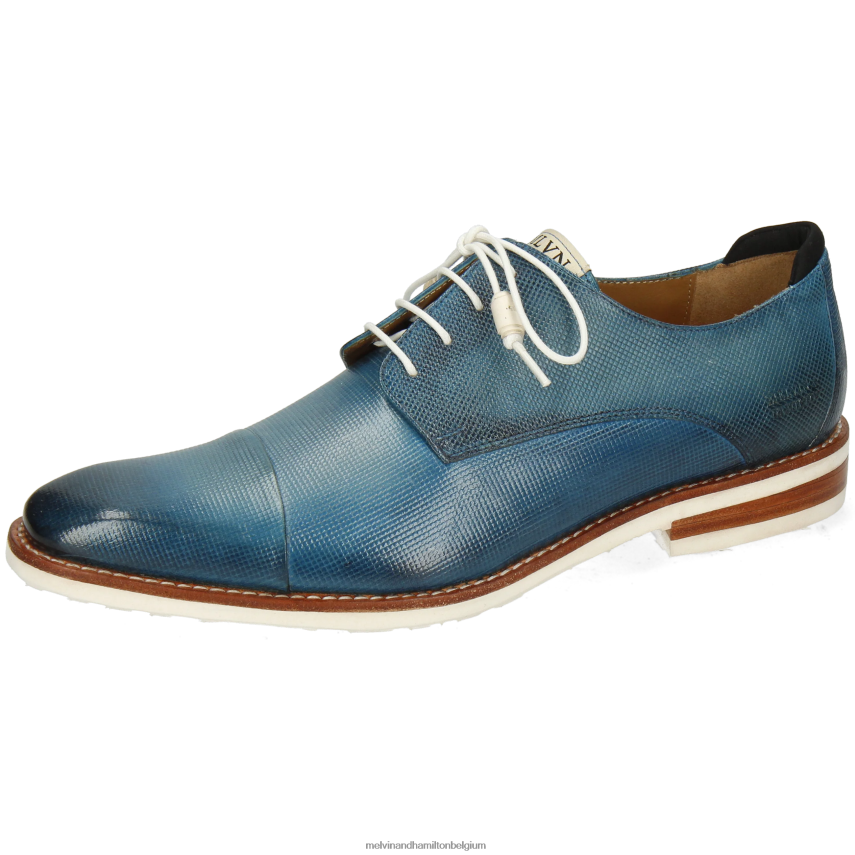 Melvin & Hamilton Derby-schoenen blauw Heren ryder 3 V488DN510