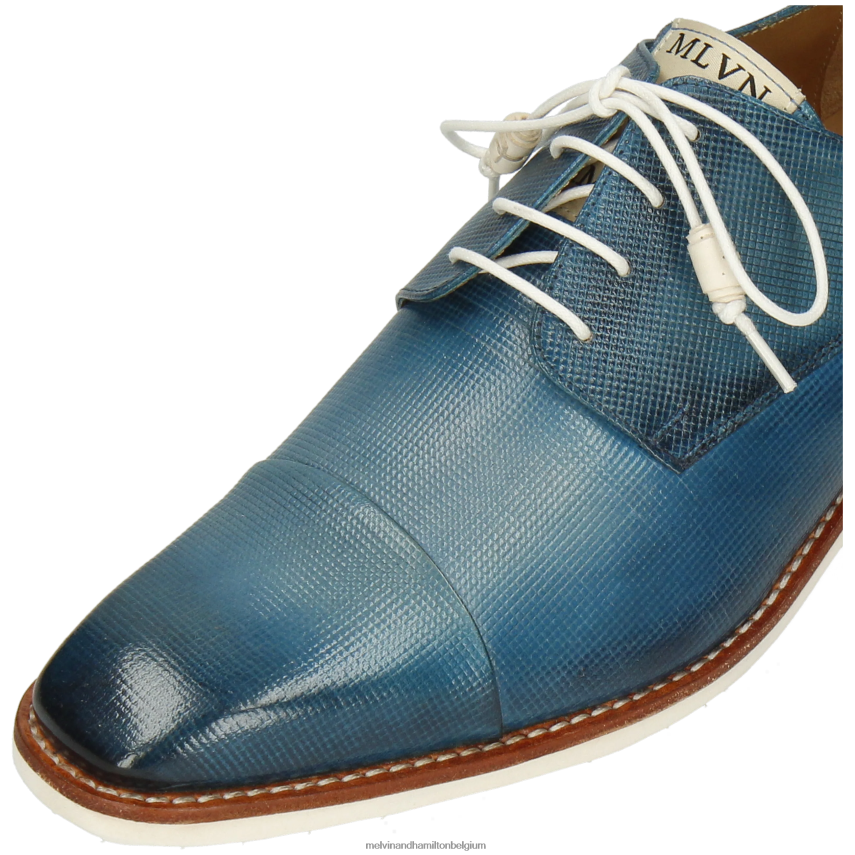 Melvin & Hamilton Derby-schoenen blauw Heren ryder 3 V488DN510