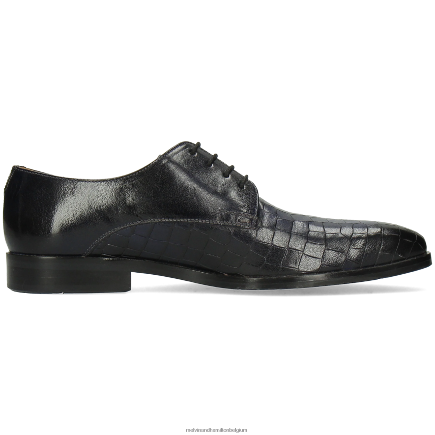 Melvin & Hamilton Derby-schoenen blauw Heren vlieg 1 V488DN537