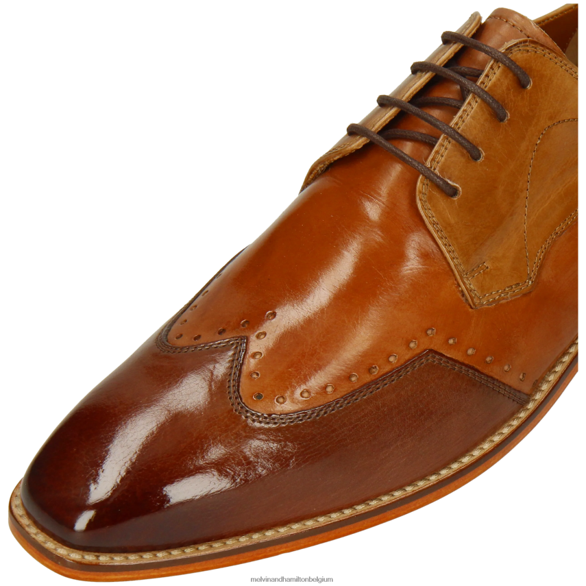Melvin & Hamilton Derby-schoenen bruin Heren Alex 3 V488DN502