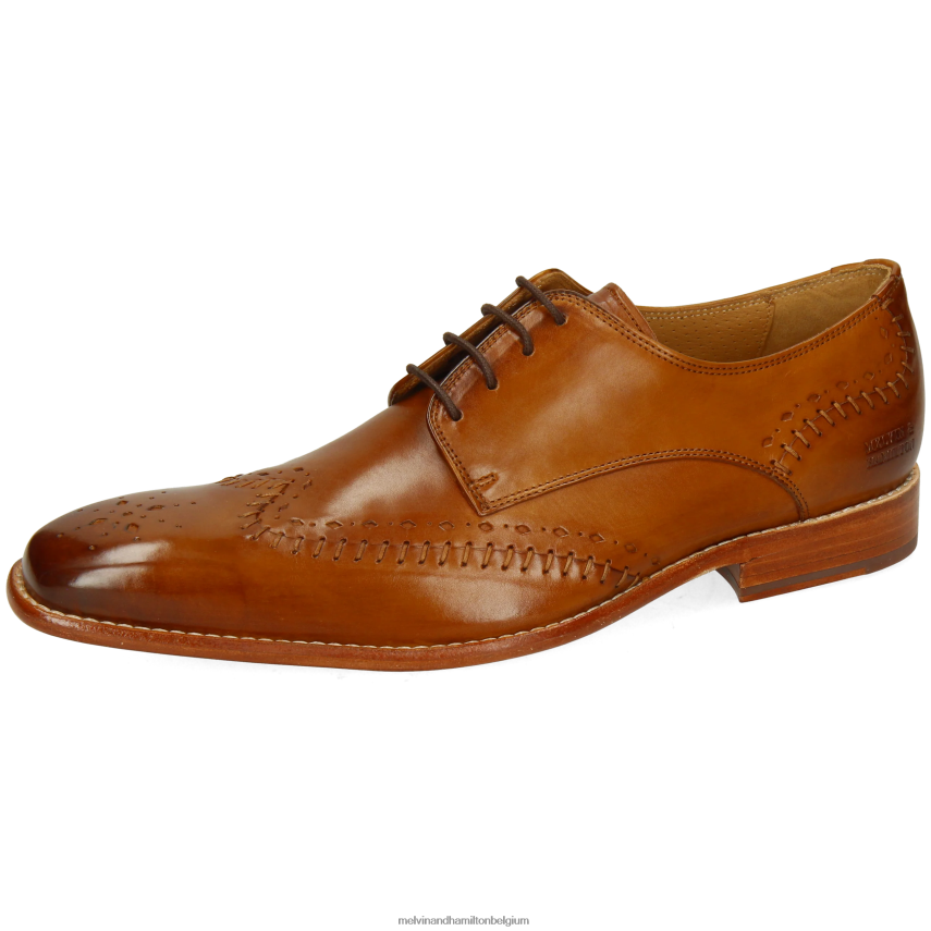 Melvin & Hamilton Derby-schoenen bruin Heren Clark 1 V488DN408