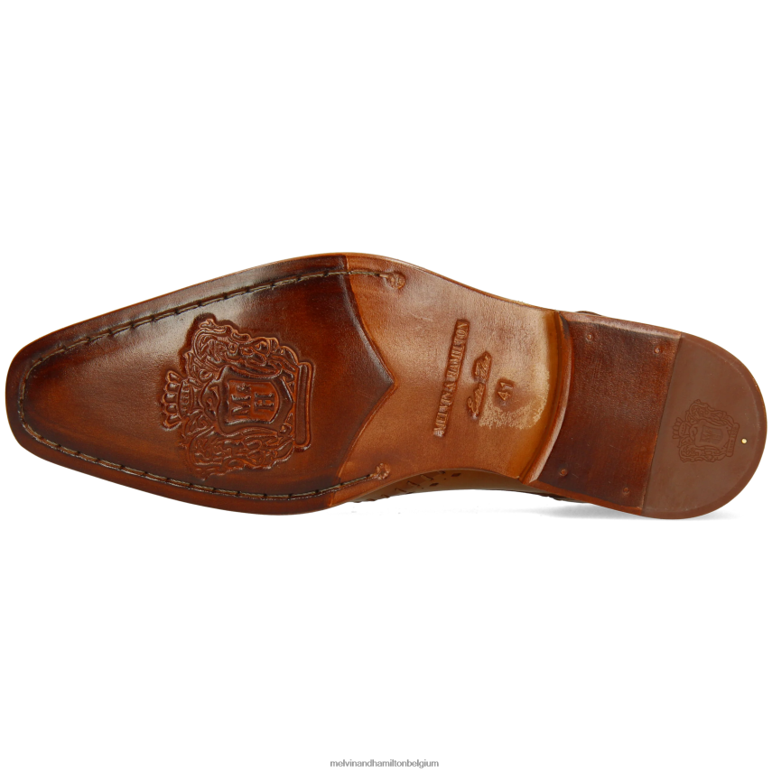 Melvin & Hamilton Derby-schoenen bruin Heren Clark 1 V488DN408