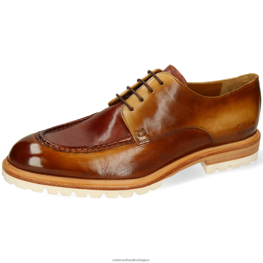Melvin & Hamilton Derby-schoenen bruin Heren George 2 V488DN394