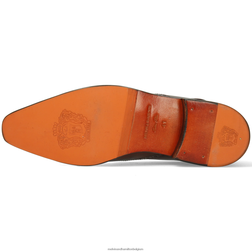 Melvin & Hamilton Derby-schoenen bruin Heren Lewis 3 V488DN434
