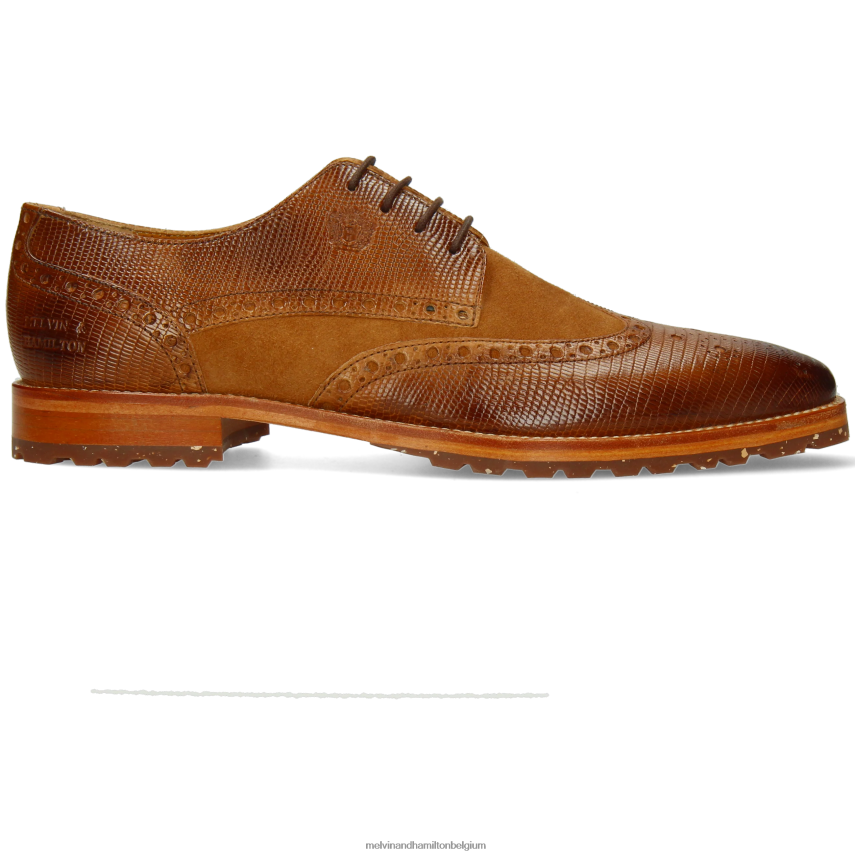 Melvin & Hamilton Derby-schoenen bruin Heren Maarten 15 V488DN396