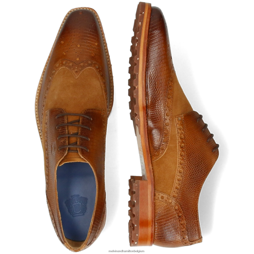 Melvin & Hamilton Derby-schoenen bruin Heren Maarten 15 V488DN396