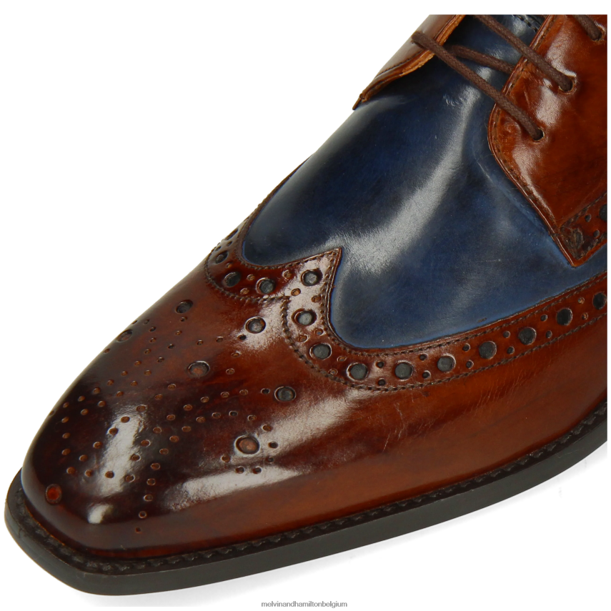 Melvin & Hamilton Derby-schoenen bruin Heren Maarten 15 V488DN476