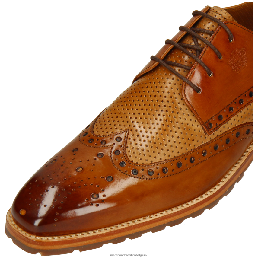 Melvin & Hamilton Derby-schoenen bruin Heren Maarten 15 V488DN479