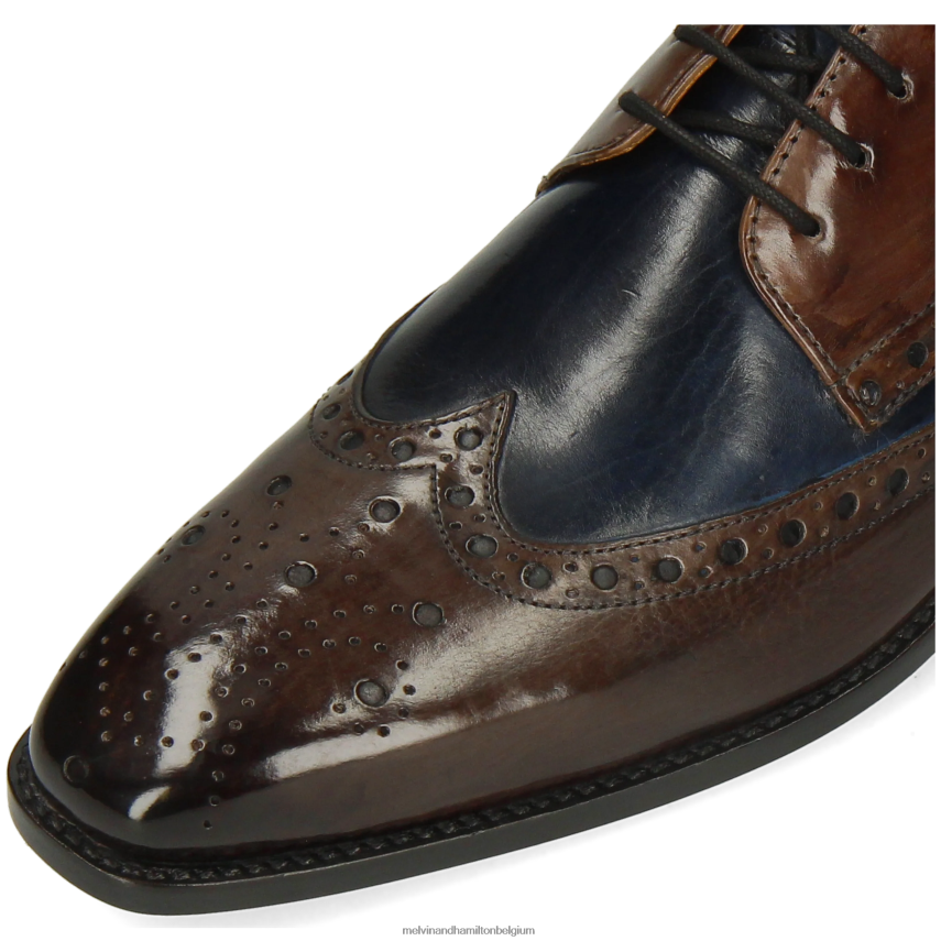 Melvin & Hamilton Derby-schoenen bruin Heren Maarten 15 V488DN487