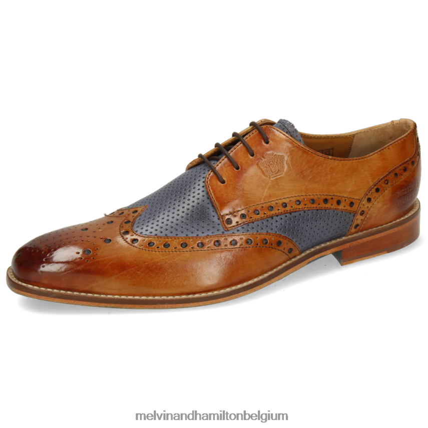 Melvin & Hamilton Derby-schoenen bruin Heren Maarten 15 V488DN494