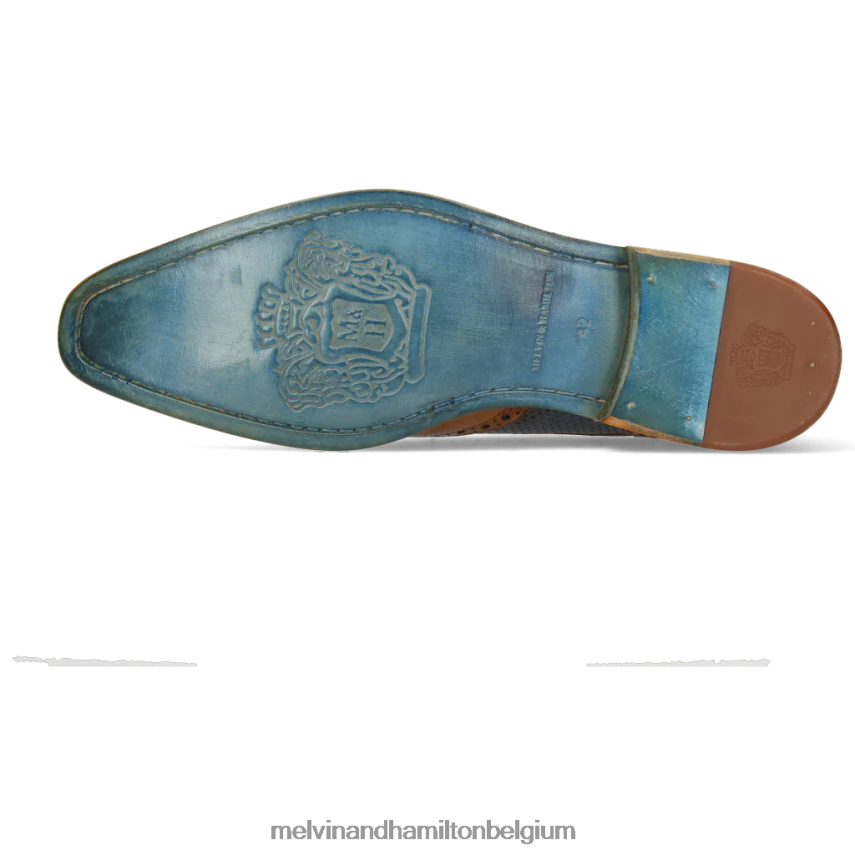 Melvin & Hamilton Derby-schoenen bruin Heren Maarten 15 V488DN494