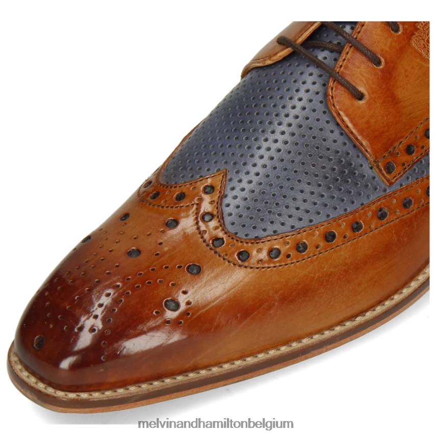 Melvin & Hamilton Derby-schoenen bruin Heren Maarten 15 V488DN494