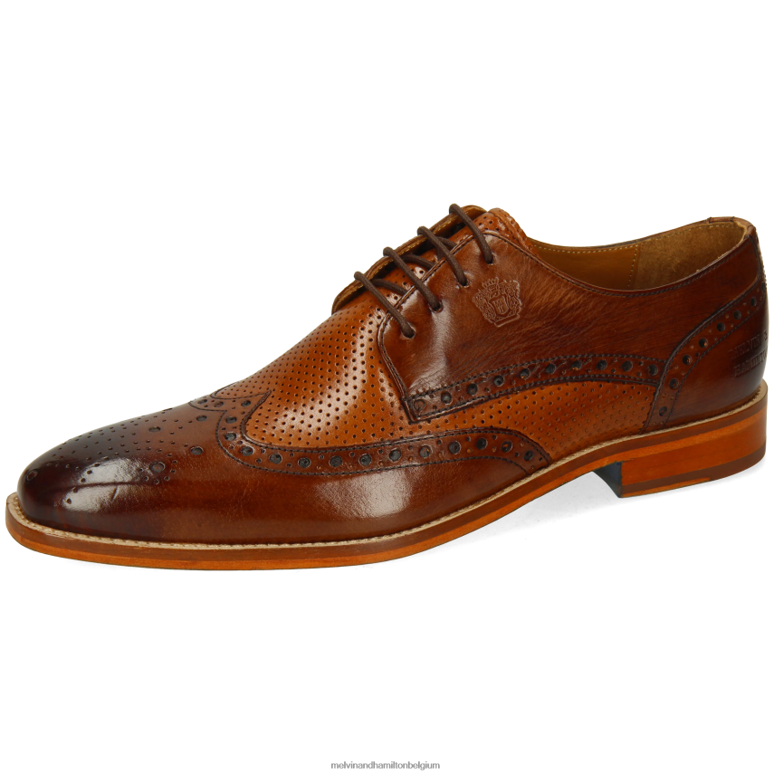 Melvin & Hamilton Derby-schoenen bruin Heren Maarten 15 V488DN504
