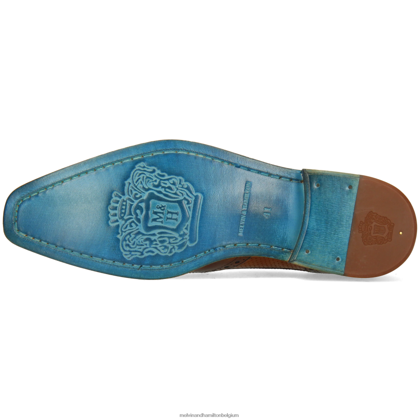 Melvin & Hamilton Derby-schoenen bruin Heren Maarten 15 V488DN504