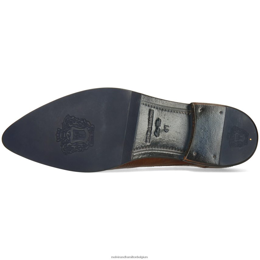 Melvin & Hamilton Derby-schoenen bruin Heren Ton 39 V488DN481
